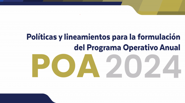 Políticas y lineamientos del Programa Operativo Anual - ejercicio 2024